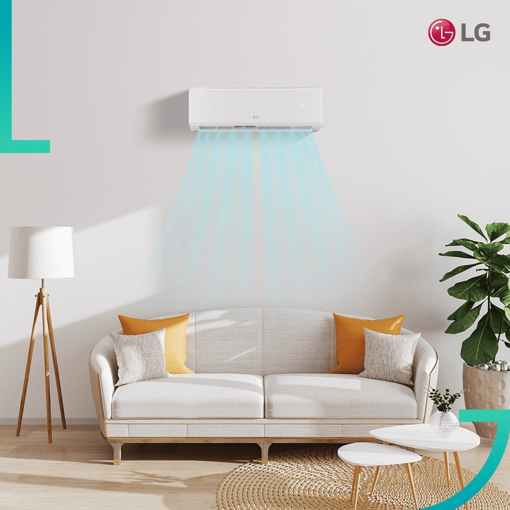 LG AC Wall Mounted Split Standard New Hercules 2 PK - H18TN4